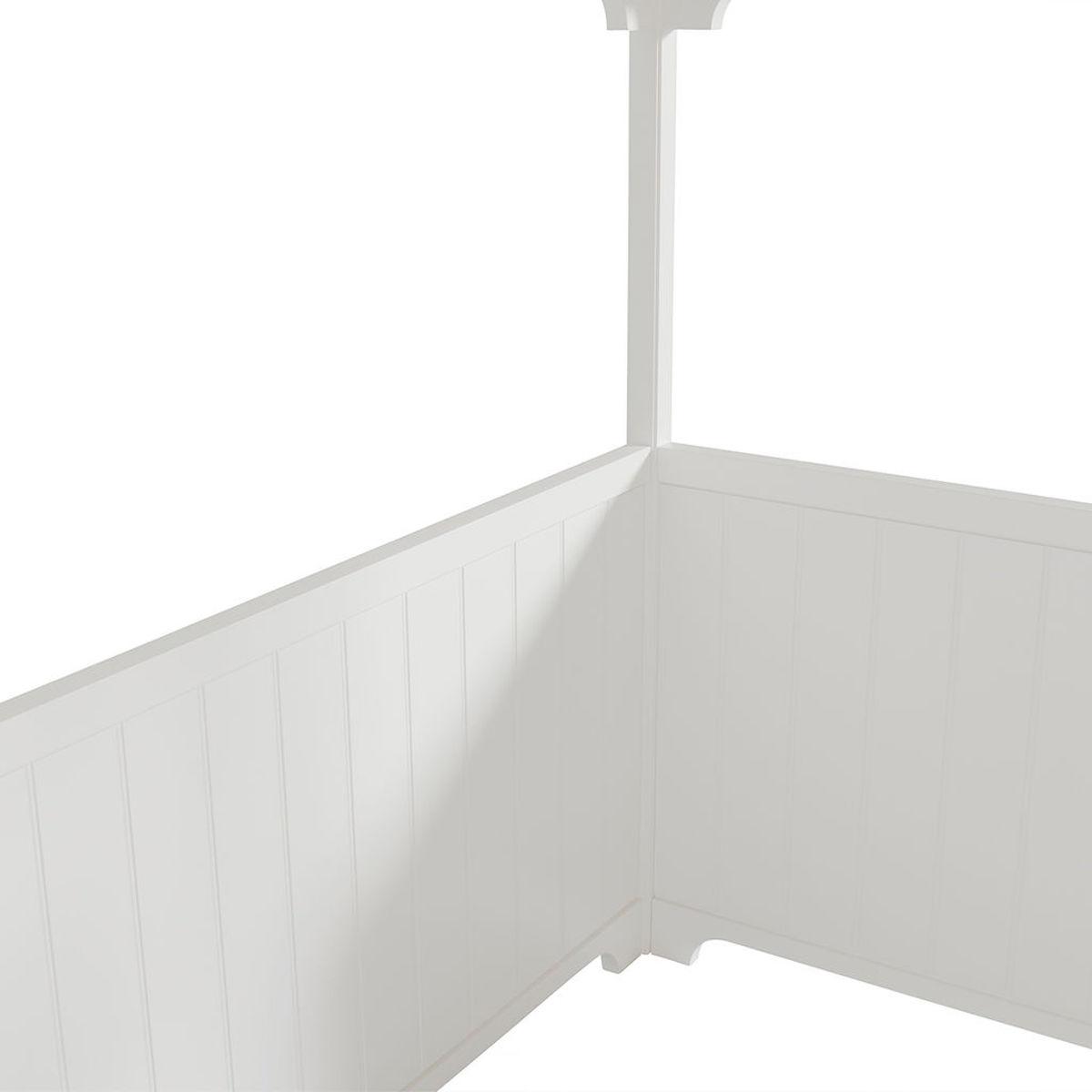 Lit mezzanine 90x200cm SEASIDE CLASSIC Oliver Furniture blanc
