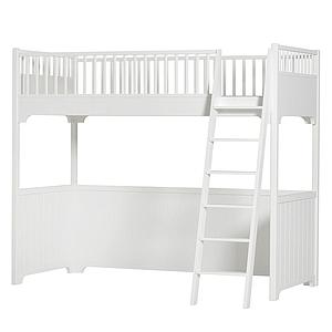 Lit mezzanine 90x200cm SEASIDE CLASSIC Oliver Furniture blanc