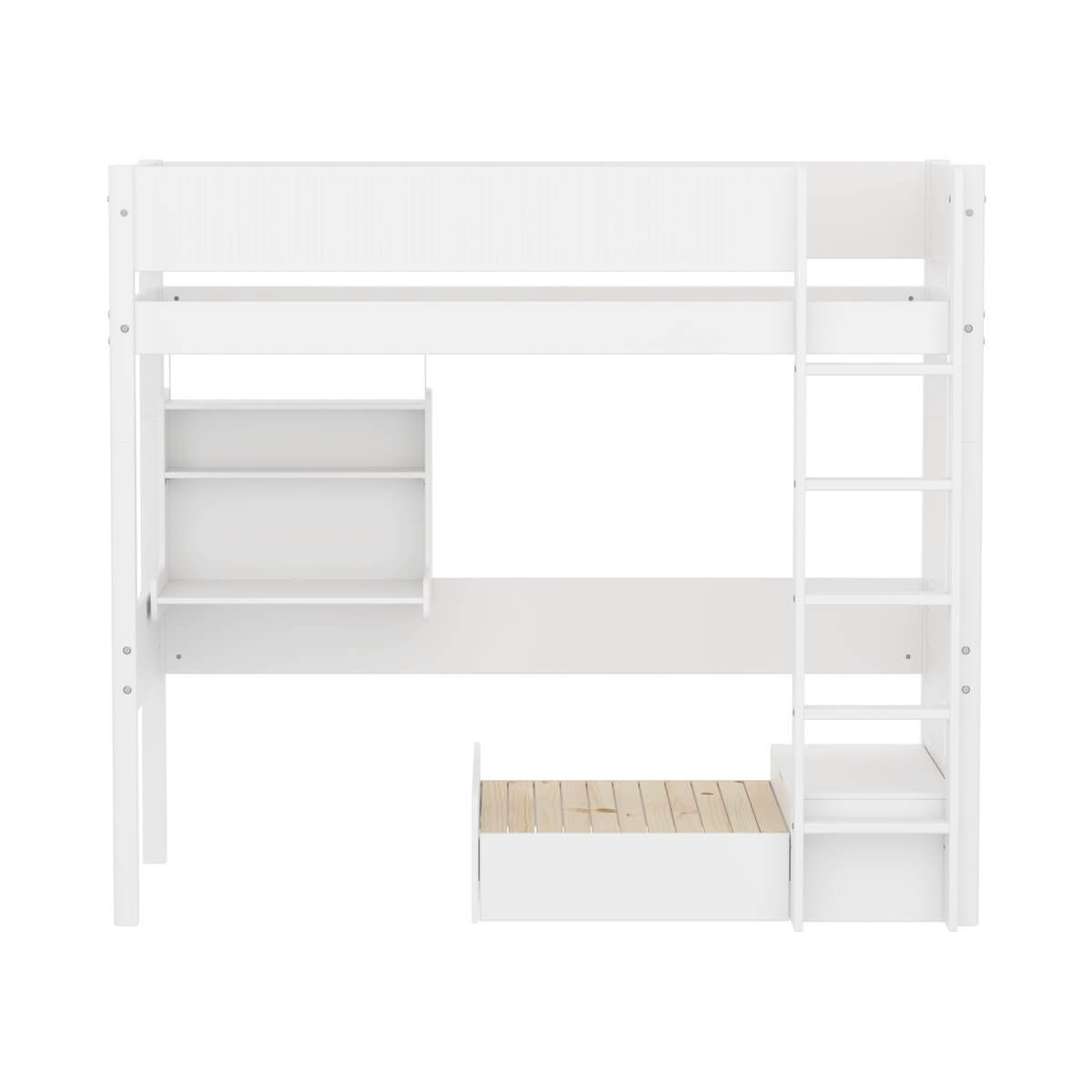 Lit mezzanine Casa 90x200cm WHITE Flexa