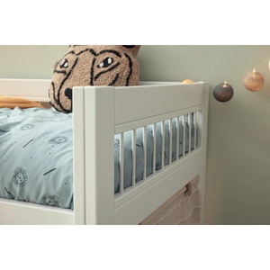 Lit mezzanine échelle droite 90x200cm BREEZE DELUXE Lifetime blanc