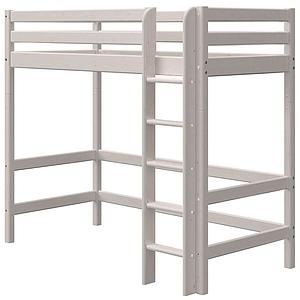Lit mezzanine haut 90x200cm échelle droite CLASSIC Flexa grey washed