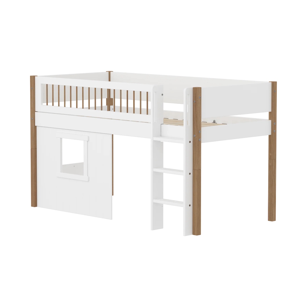 Lit mi-haut 90x200cm NOR HUT Flexa