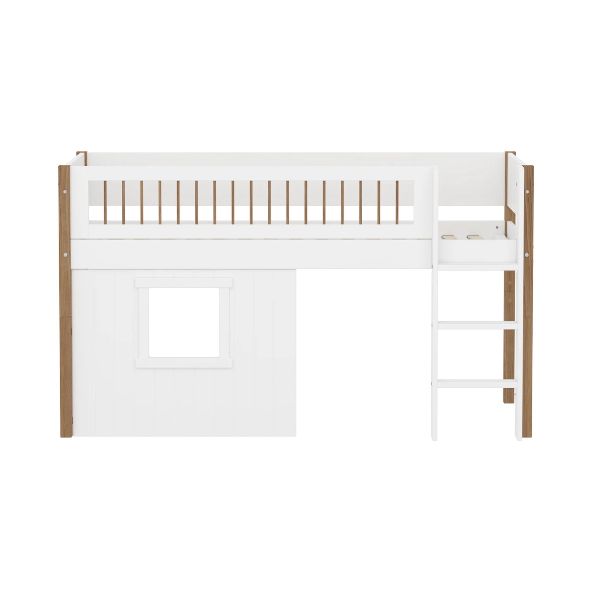 Lit mi-haut 90x200cm NOR HUT Flexa