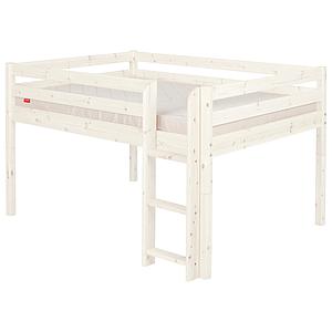 Lit mi hauteur 140x200cm CLASSIC Flexa blanchi