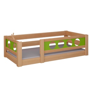 Lit Pirate bas DELUXE de Breuyn naturel-vert