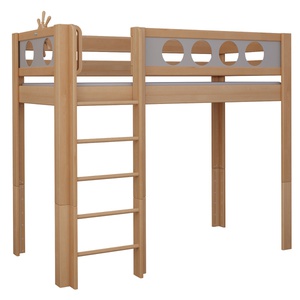 Lit Pirate mezzanine DELUXE de Breuyn naturel-gris
