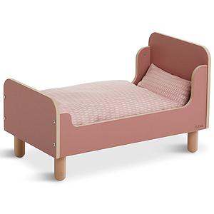 Lit poupée PLAY FLEXA naturel-light rose 