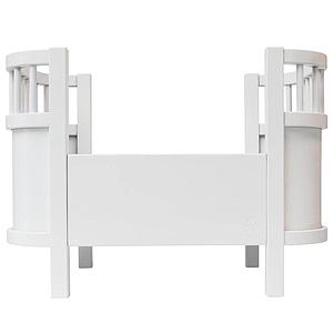 Lit poupée Sebra blanc classic
