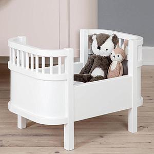 Lit poupée Sebra blanc classic