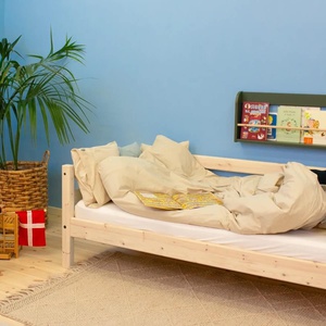 Lit simple 200x90cm barrières de sécurité CLASSIC Flexa