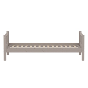 Lit simple 90x200cm CLASSIC Flexa Grey Washed Pine