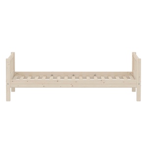 Lit simple 90x200cm CLASSIC Flexa White Washed Pine