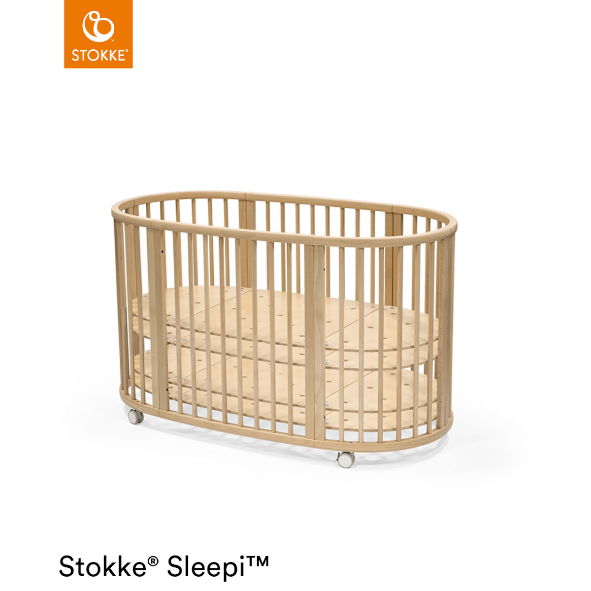Lit SLEEPI V3 Stokke naturel