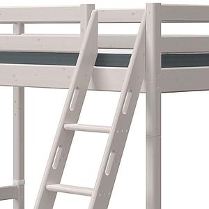 Lit superposé 90-140x200cm échelle inclinée CLASSIC Flexa grey washed
