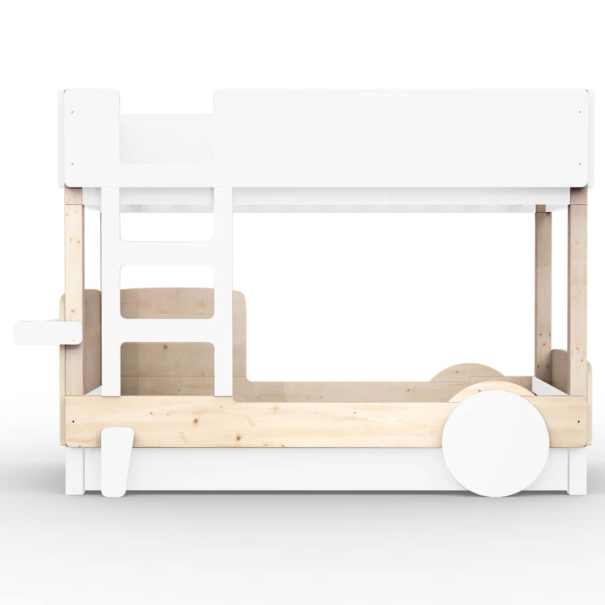 Lit superposé 90x190cm DISCOVERY Mathy by Bols blanc