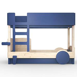 Lit superposé 90x190cm DISCOVERY Mathy by Bols bleu atlantic