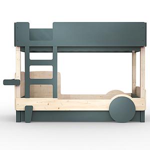 Lit superposé 90x190cm DISCOVERY Mathy by Bols gris orage