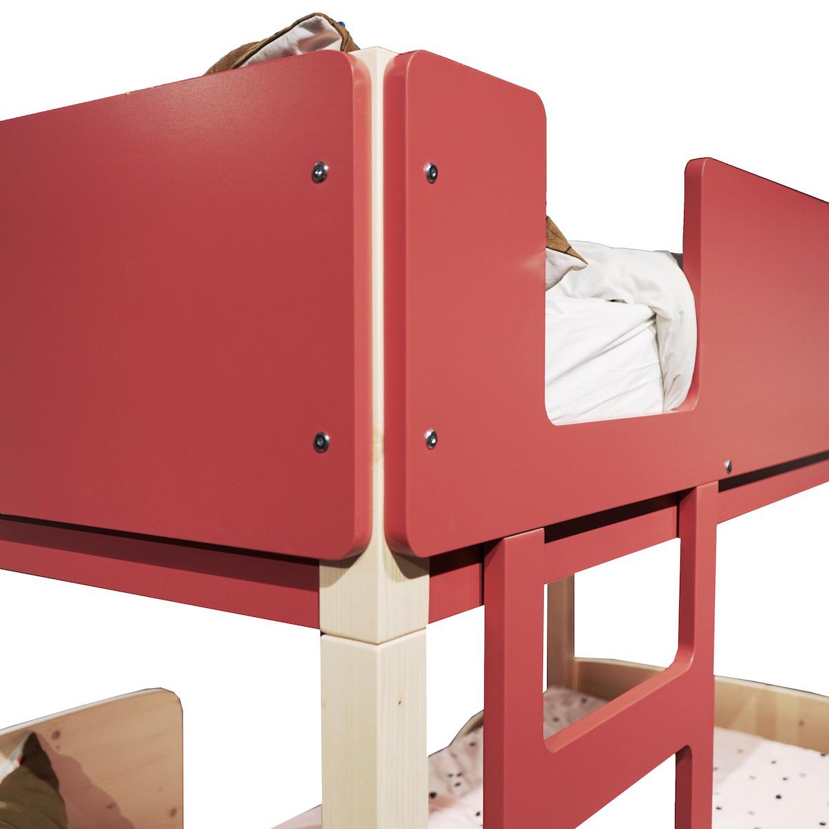 Lit superposé 90x190cm DISCOVERY Mathy by Bols marsala