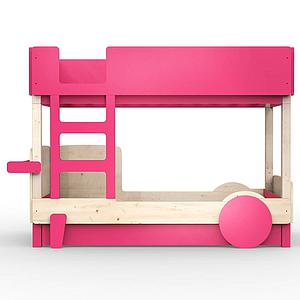 Lit superposé 90x190cm DISCOVERY Mathy by Bols rose été