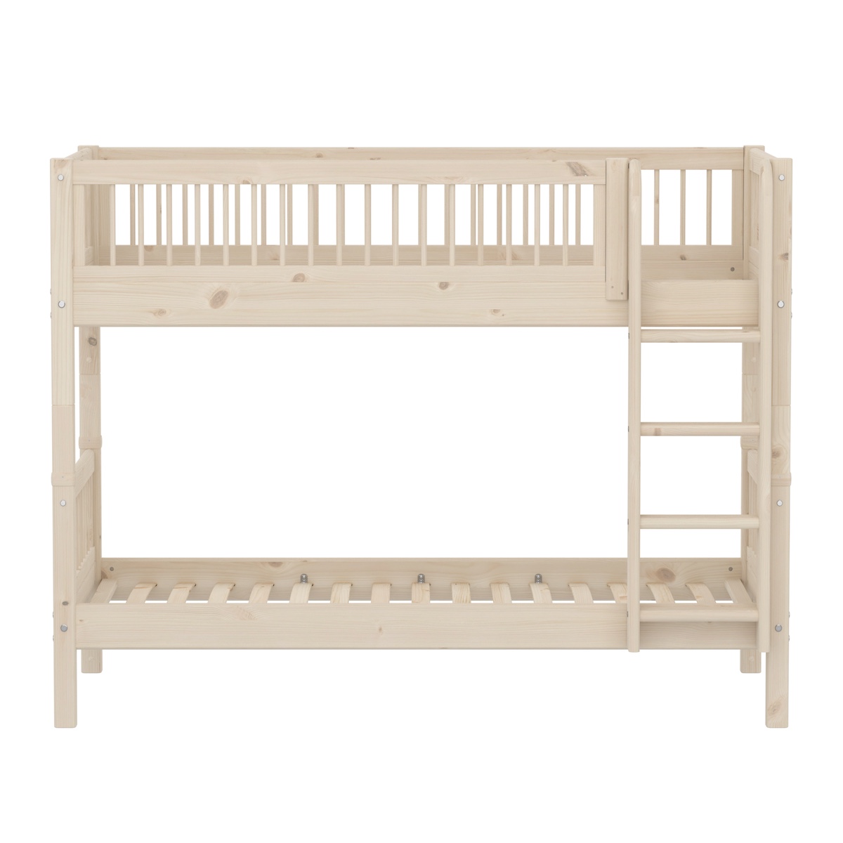 Lit superposé 90x200cm CLASSIC Flexa White Washed Pine