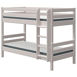 Lit superposé 90x200cm échelle droite CLASSIC grey washed