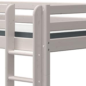 Lit superposé 90x200cm échelle droite CLASSIC grey washed
