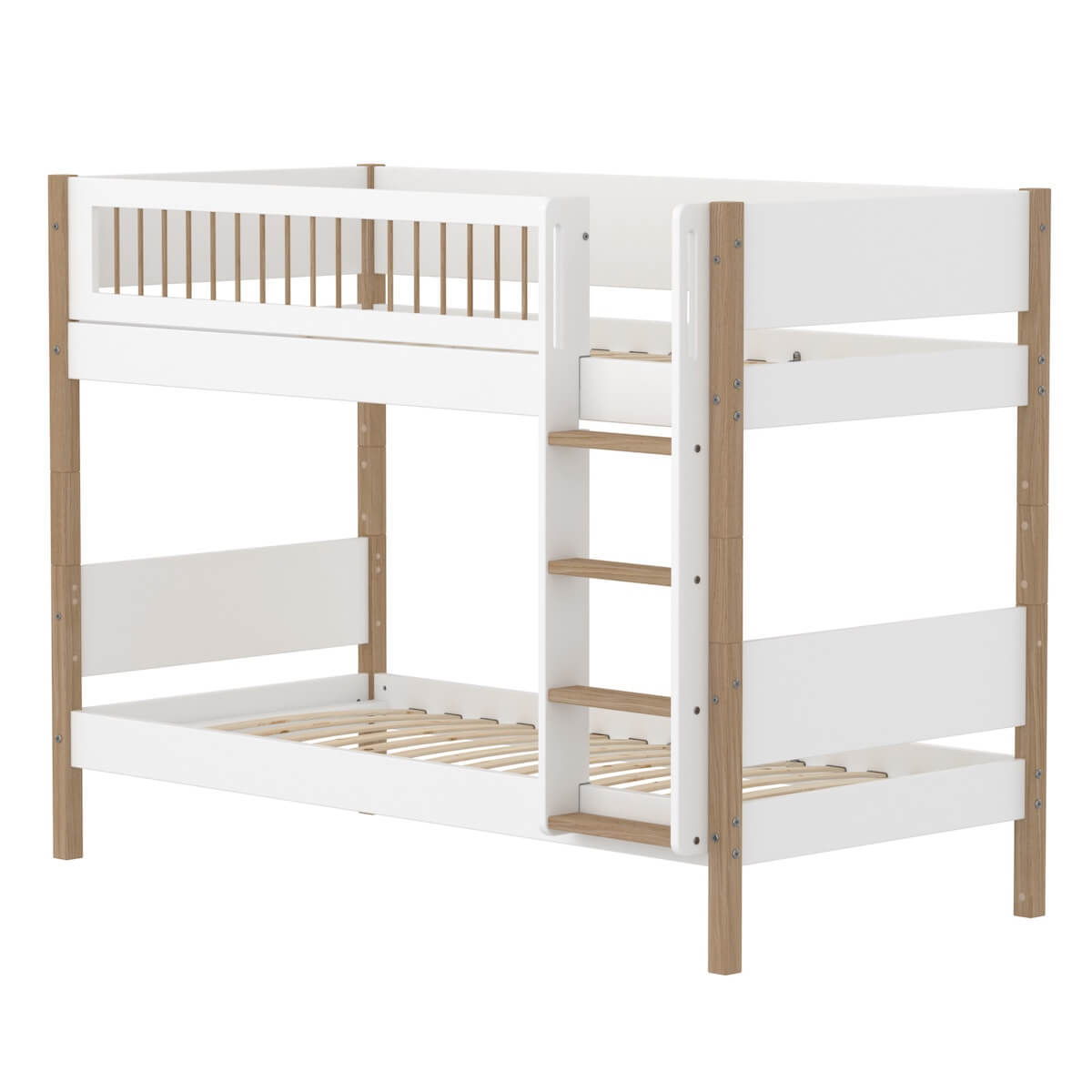 Lit superposé 90x200cm NOR Flexa oak