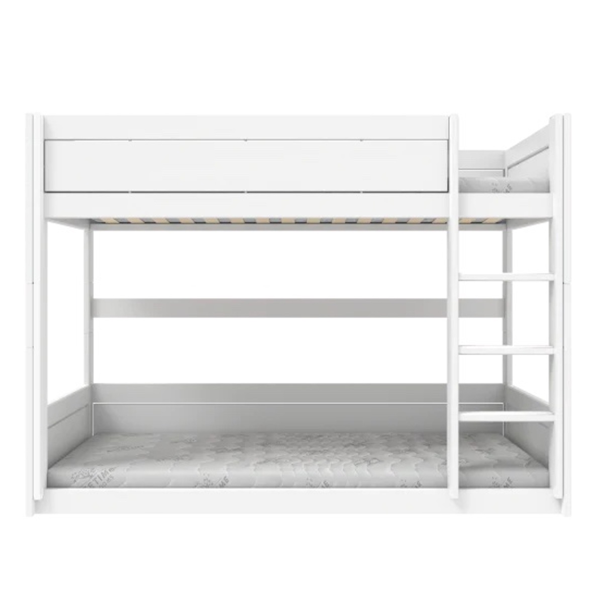 Lit superposé bas 90x200cm Lifetime white