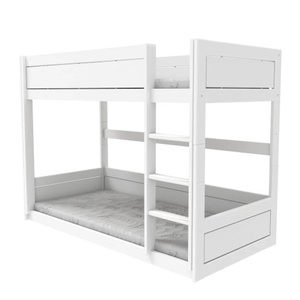 Lit superposé bas 90x200cm Lifetime white