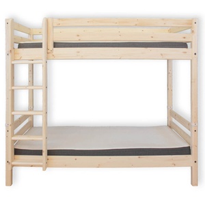 Lit superposé haut 200x90cm échelle droite CLASSIC Flexa