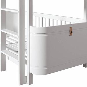 Lit superposées 68x162cm WOOD MINI+ Oliver Furniture blanc