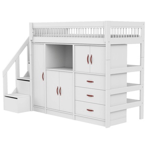 Lit surélevé 90x200cm BREEZE All-In-One Lifetime