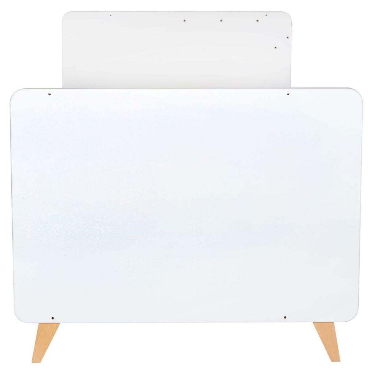 Lit transformable 60x120cm 90x200cm LOFT Quax blanc