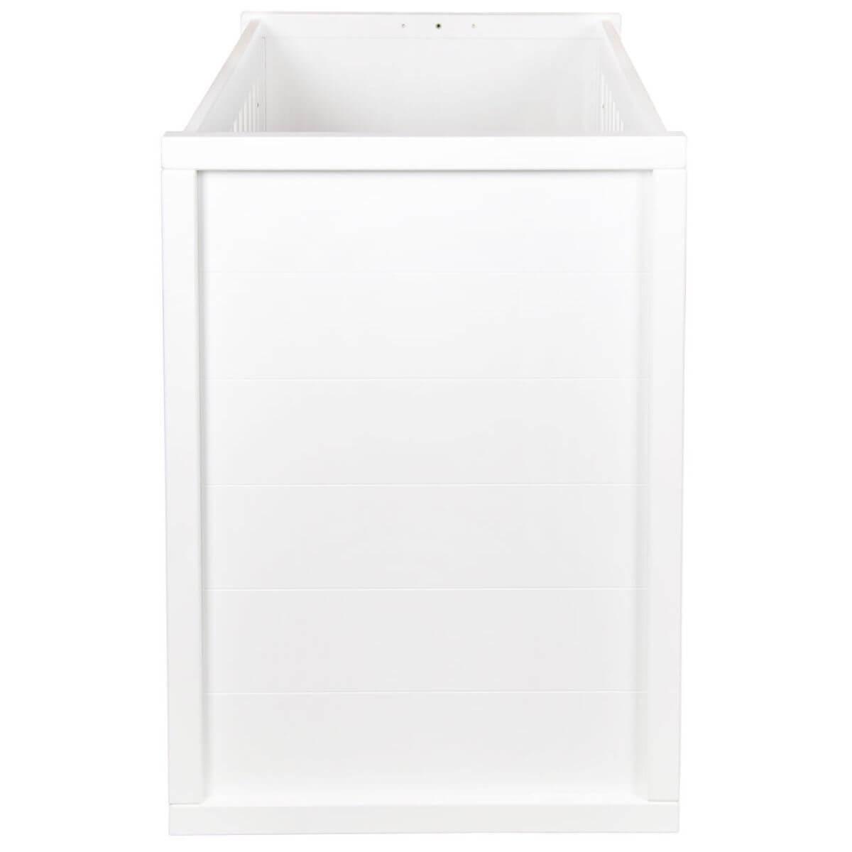 Lit transformable 60x120cm 90x200cm STRIPES Quax blanc