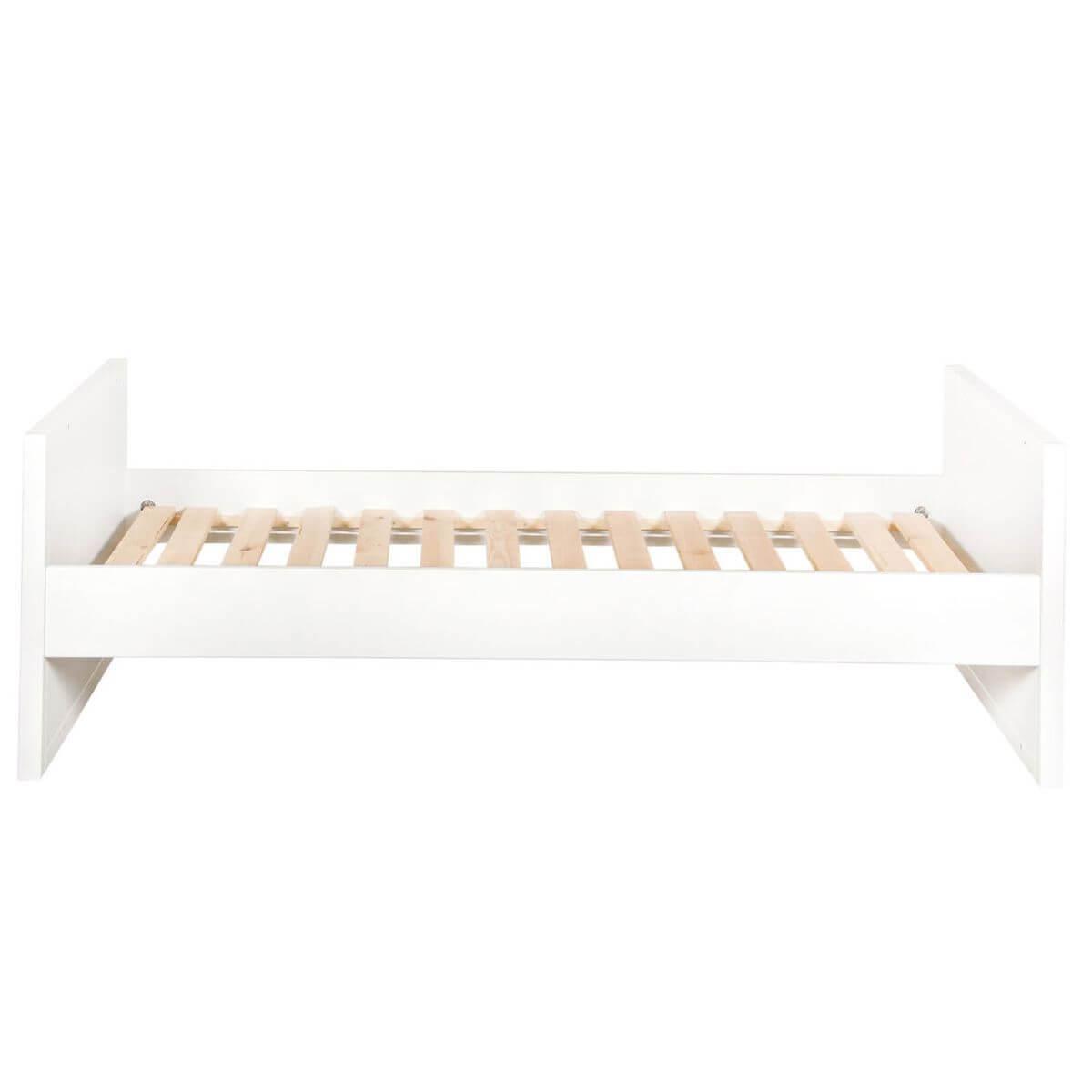 Lit transformable 60x120cm 90x200cm STRIPES Quax blanc