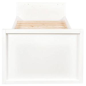 Lit transformable 60x120cm 90x200cm STRIPES Quax blanc