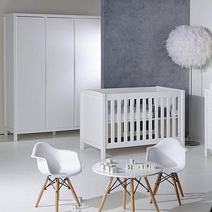 Lit transformable 60x120cm 90x200cm STRIPES Quax blanc