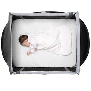 Lit voyage bébé AEROMOOV gris roche