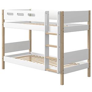 Lits superposé 200x90cm NOR Flexa chêne-blanc