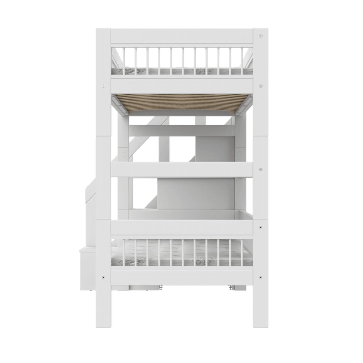 Lits superposé 90x200cm escalier BREEZE LUX Lifetime