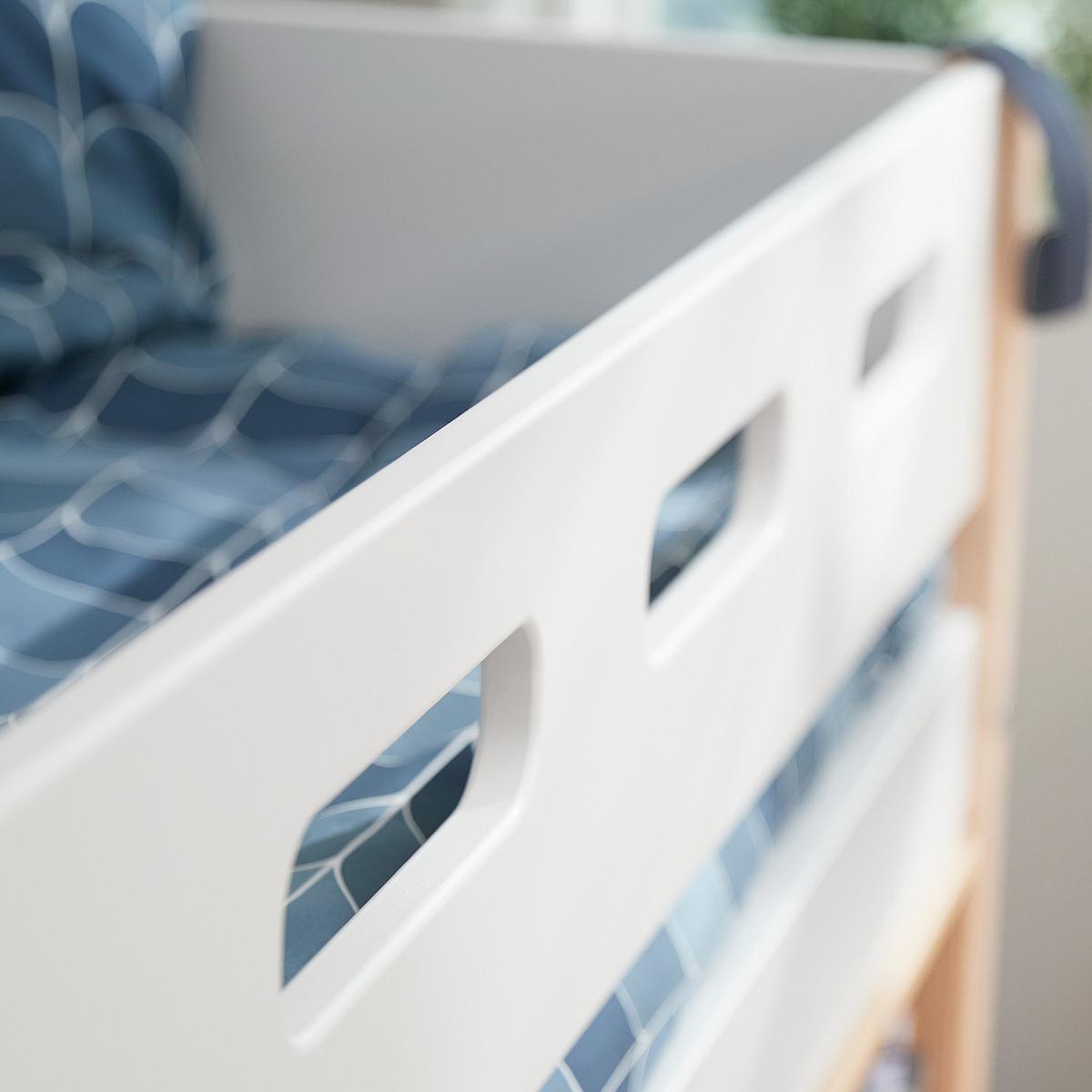 Lits superposé haut 200x90cm NOR Flexa chêne-blanc