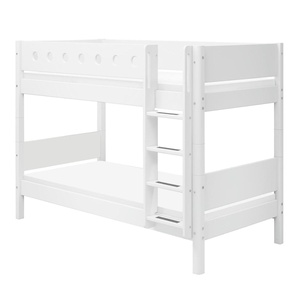 Lits superposés 90x200cm WHITE Flexa blanc-blanc