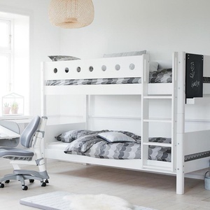 Lits superposés 90x200cm WHITE Flexa blanc-blanc