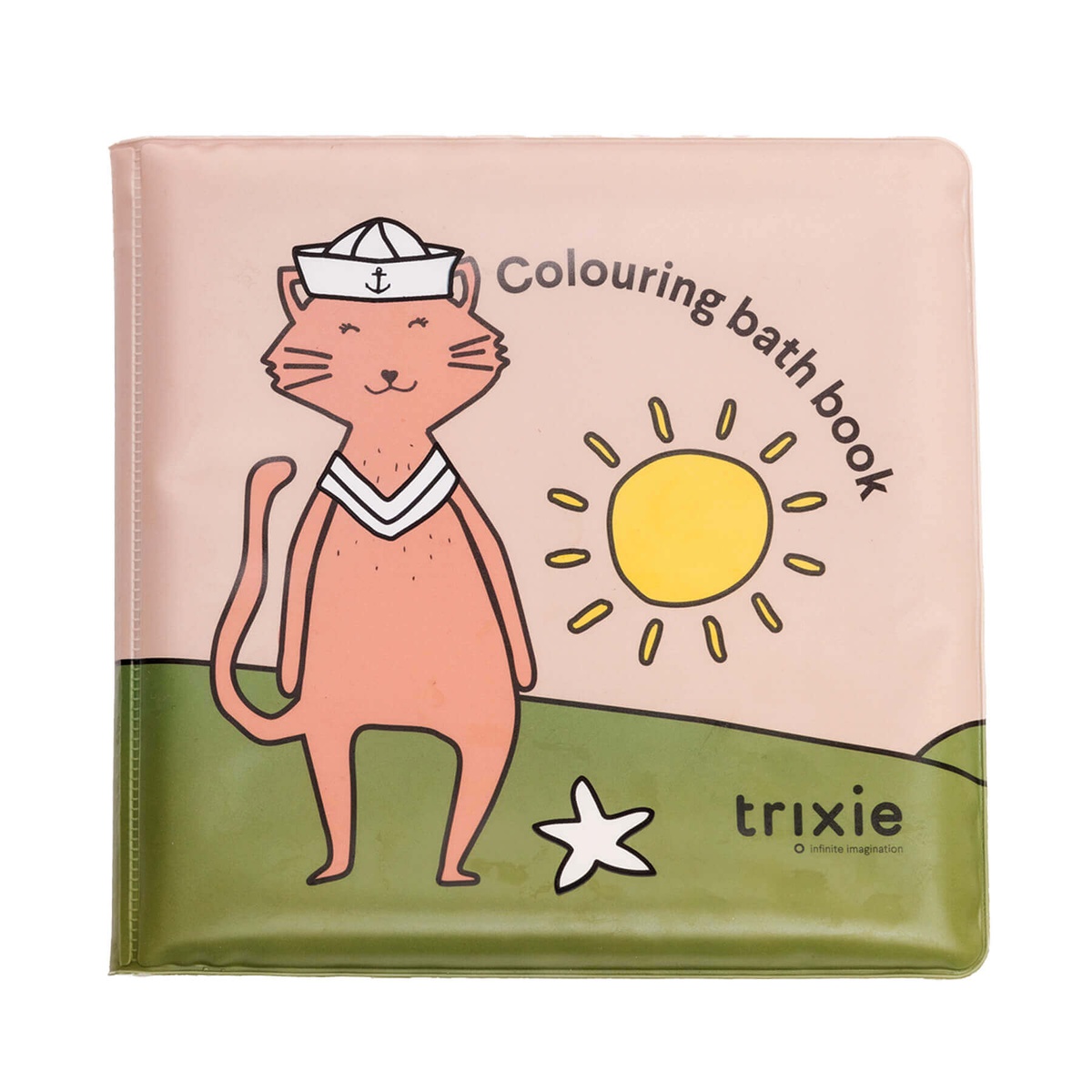 Livre de bain à colorier Mrs. CAT and FRIENDS Trixie