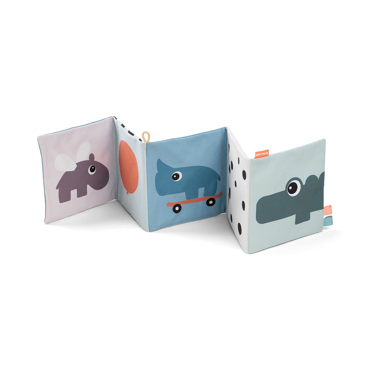 Livre en tissu DEER FRIENDS Done by Deer Colour mix