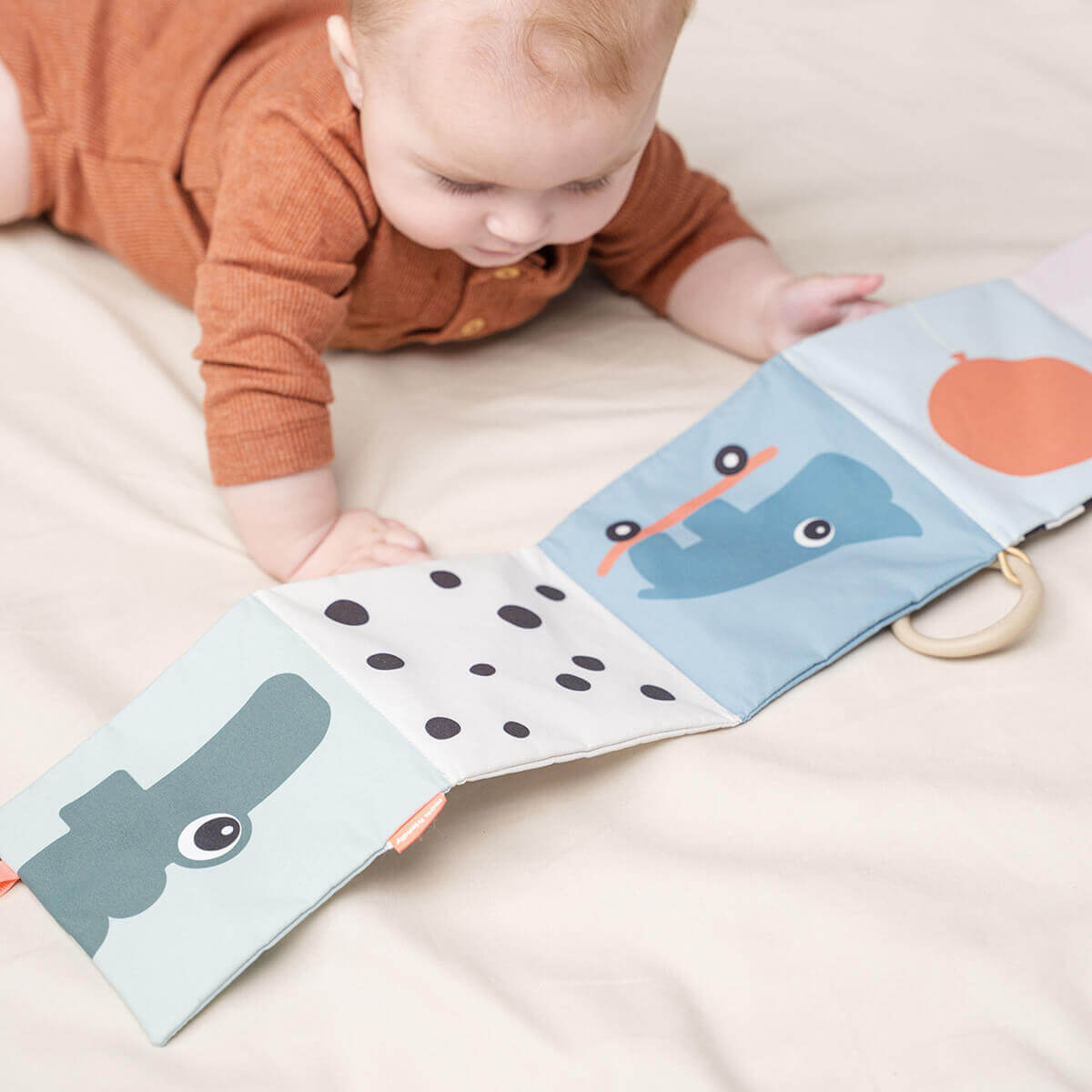 Livre en tissu DEER FRIENDS Done by Deer Colour mix