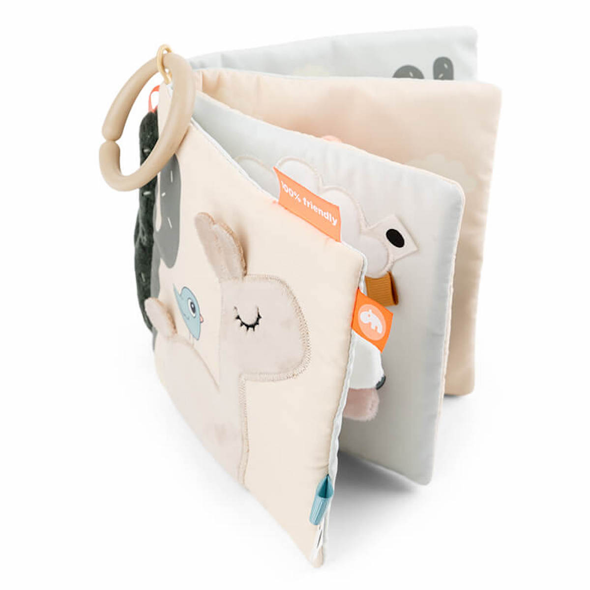 Livre en tissu LALEE Done by Deer Sand