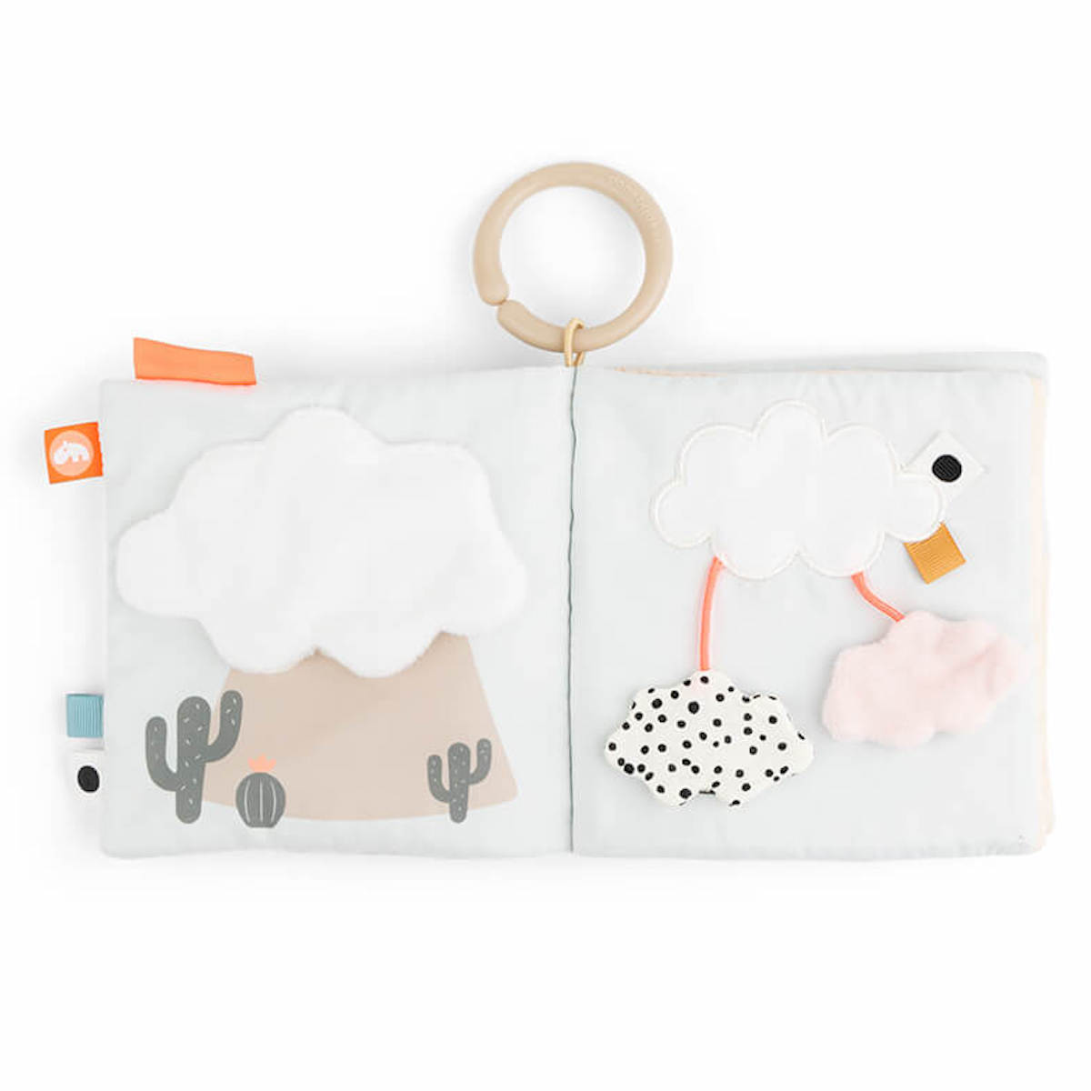 Livre en tissu LALEE Done by Deer Sand