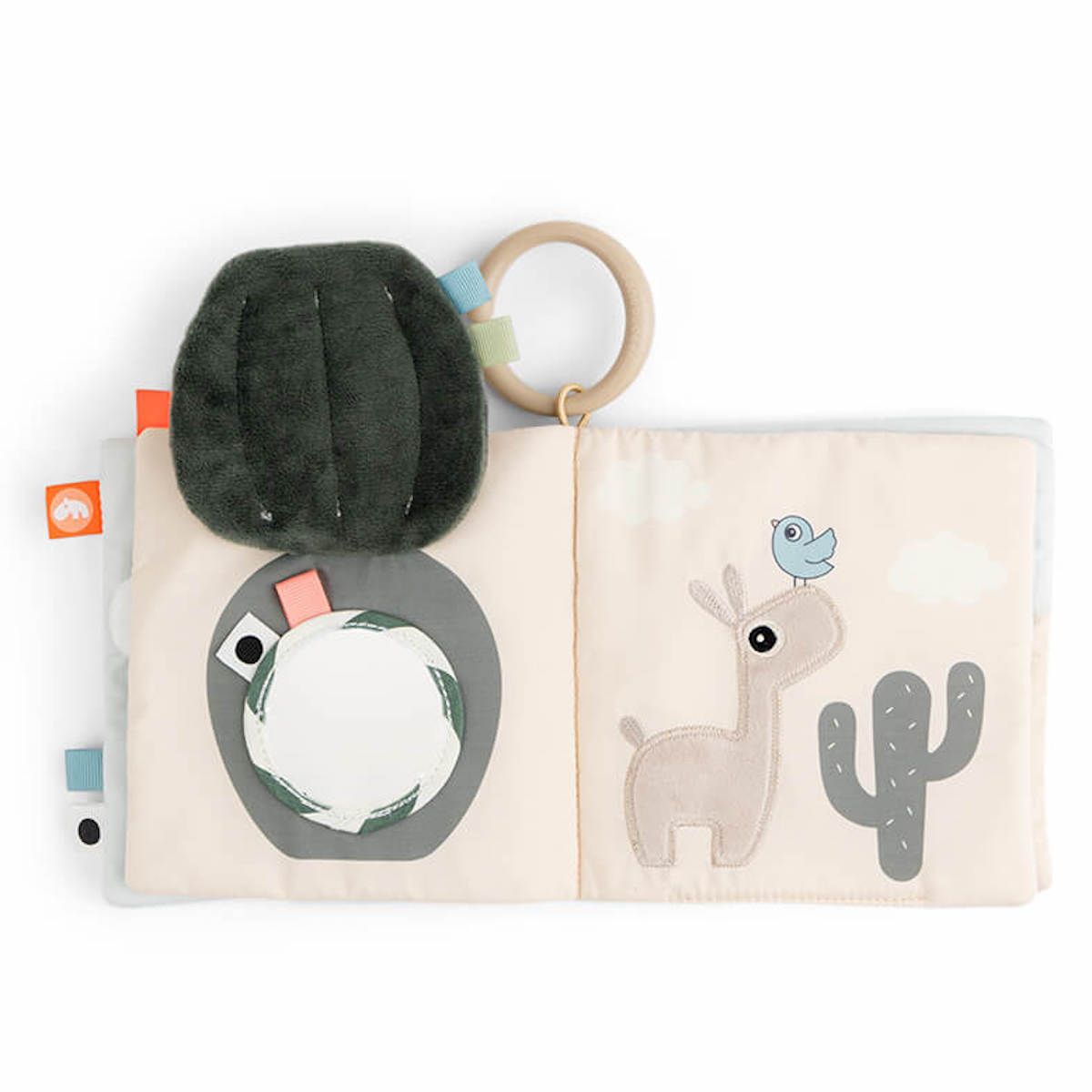 Livre en tissu LALEE Done by Deer Sand