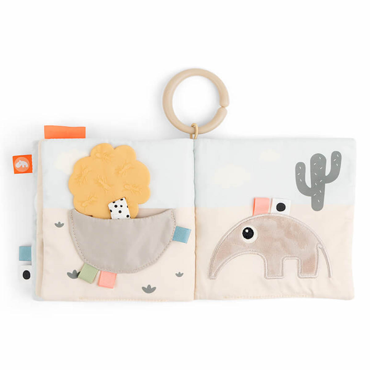Livre en tissu LALEE Done by Deer Sand